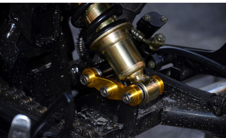 msx125 lc150 exciter150摩托车改装件银钢小怪兽后避震增升高器