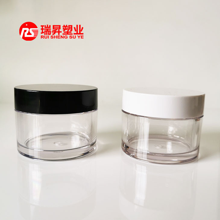 petg膏霜瓶亚克力膏霜瓶圆瓶透明化妆品瓶子高档化妆品分装瓶包材