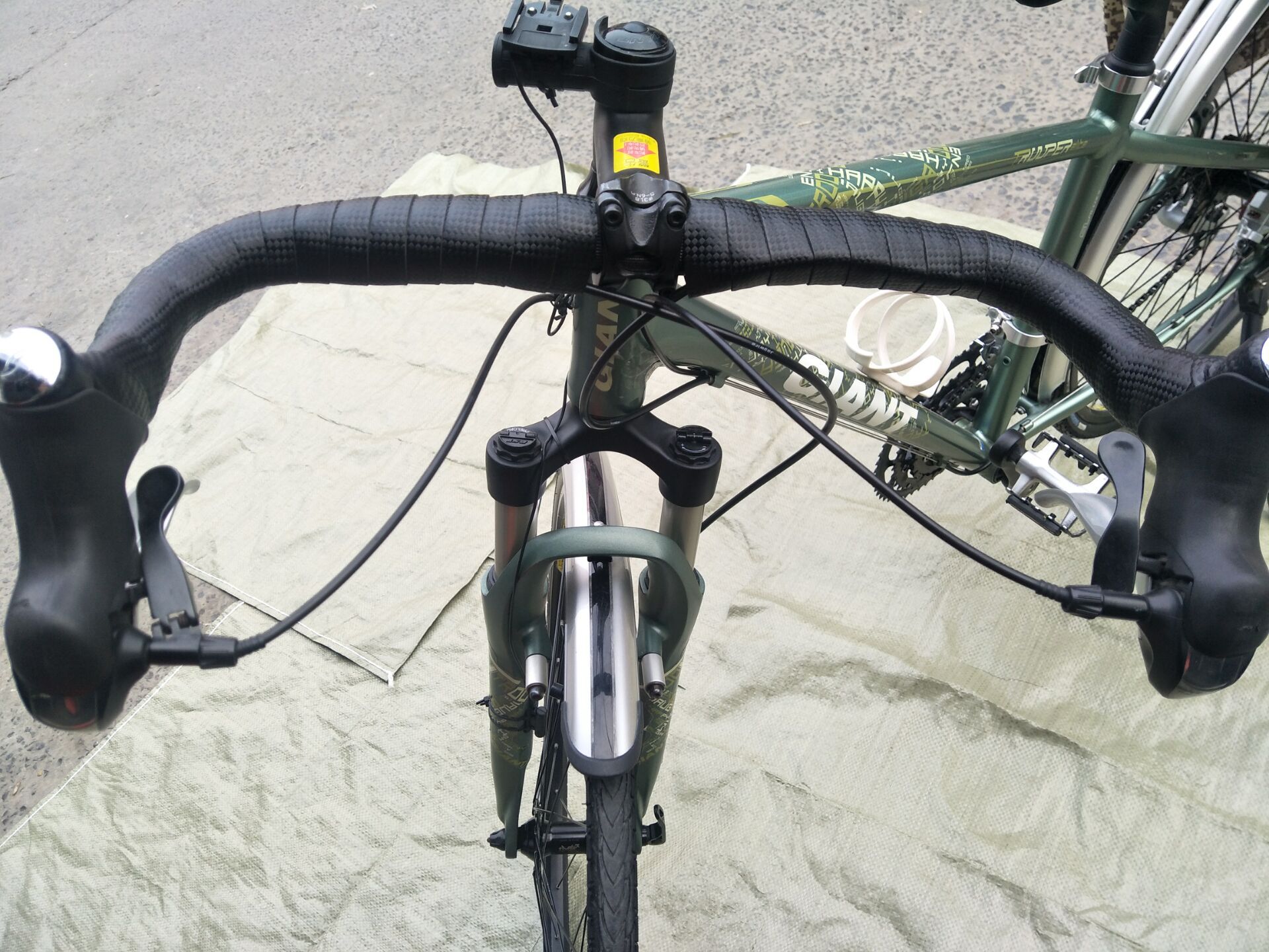 公路车把带 自行车牛角羊角彩色车把绑带 弯把赛把带 死飞车配件