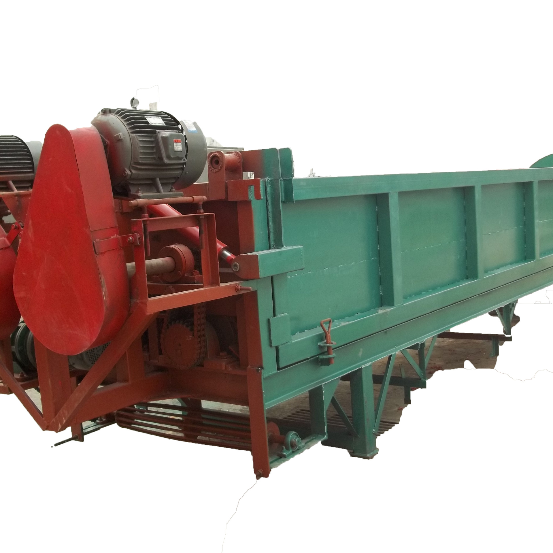 9米双棍木材剥皮机杨木槐树扒皮机单辊桐木去皮机价格