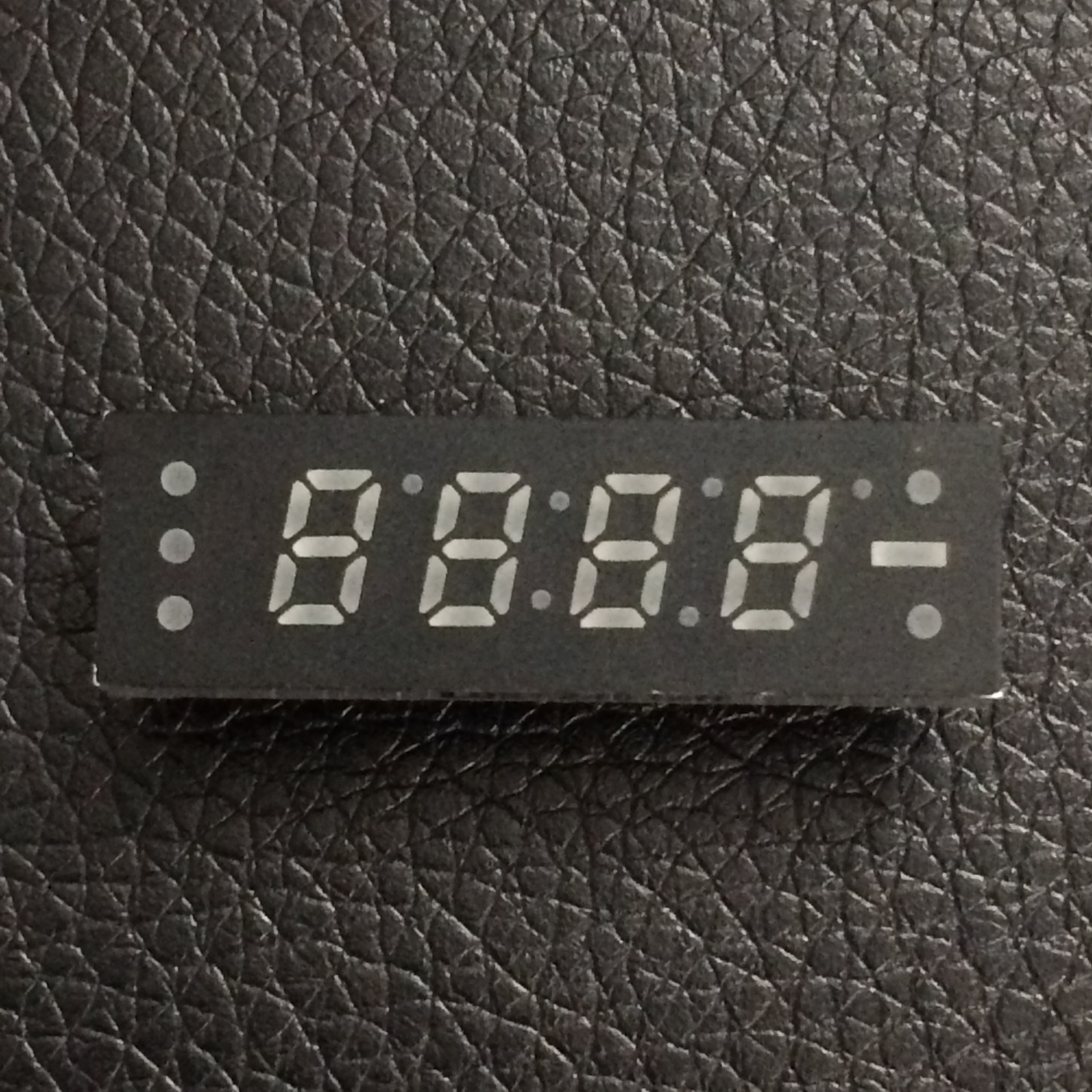 25寸共阳共阳红色led数码管36*11*5.