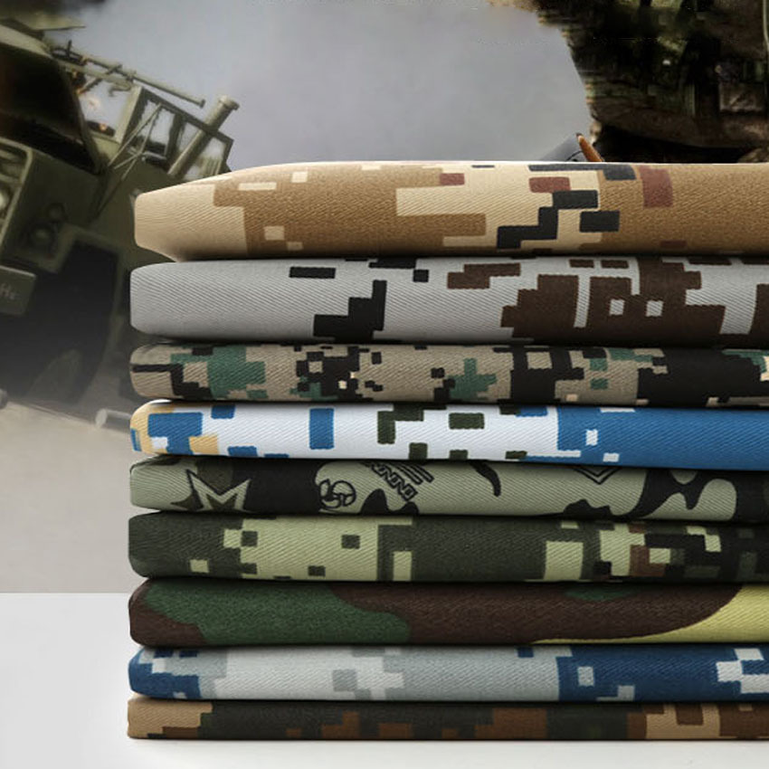 厂家批发迷彩布料印花 加厚迷彩桌布台布车座套沙发布窗帘布料