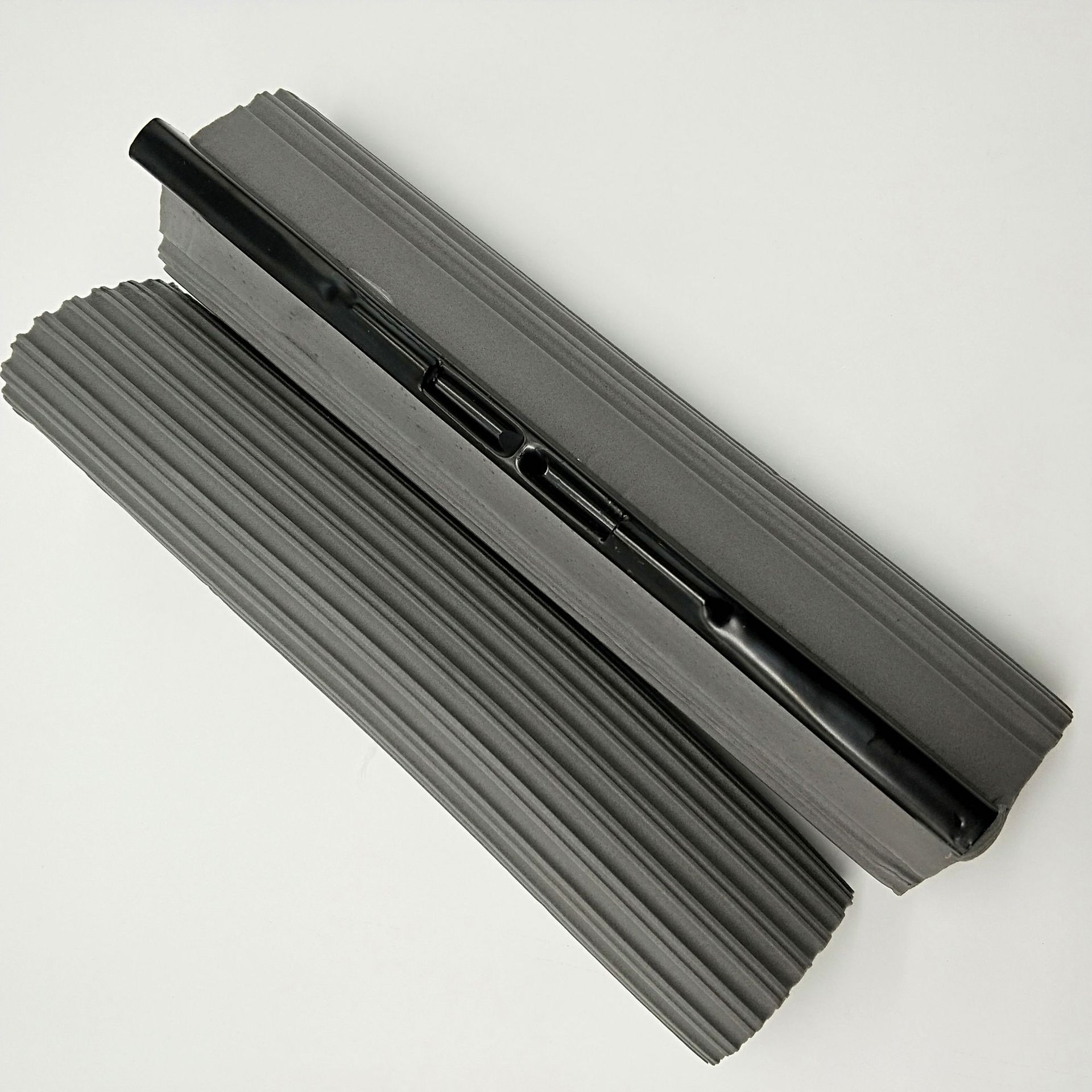 通用替换拖把头海绵吸水加强卡槽插入式滚轮挤水魔吸胶棉头