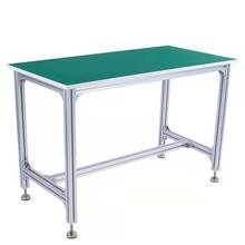 铝合金拉线操作台面桌 组装测试防静电桌 组装工位品控维修作业台
