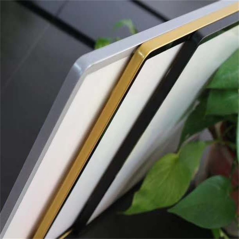 圆角磁吸海报框 仅厚9.5mm 金银黑传媒海报框 批量销售海报画框-阿里