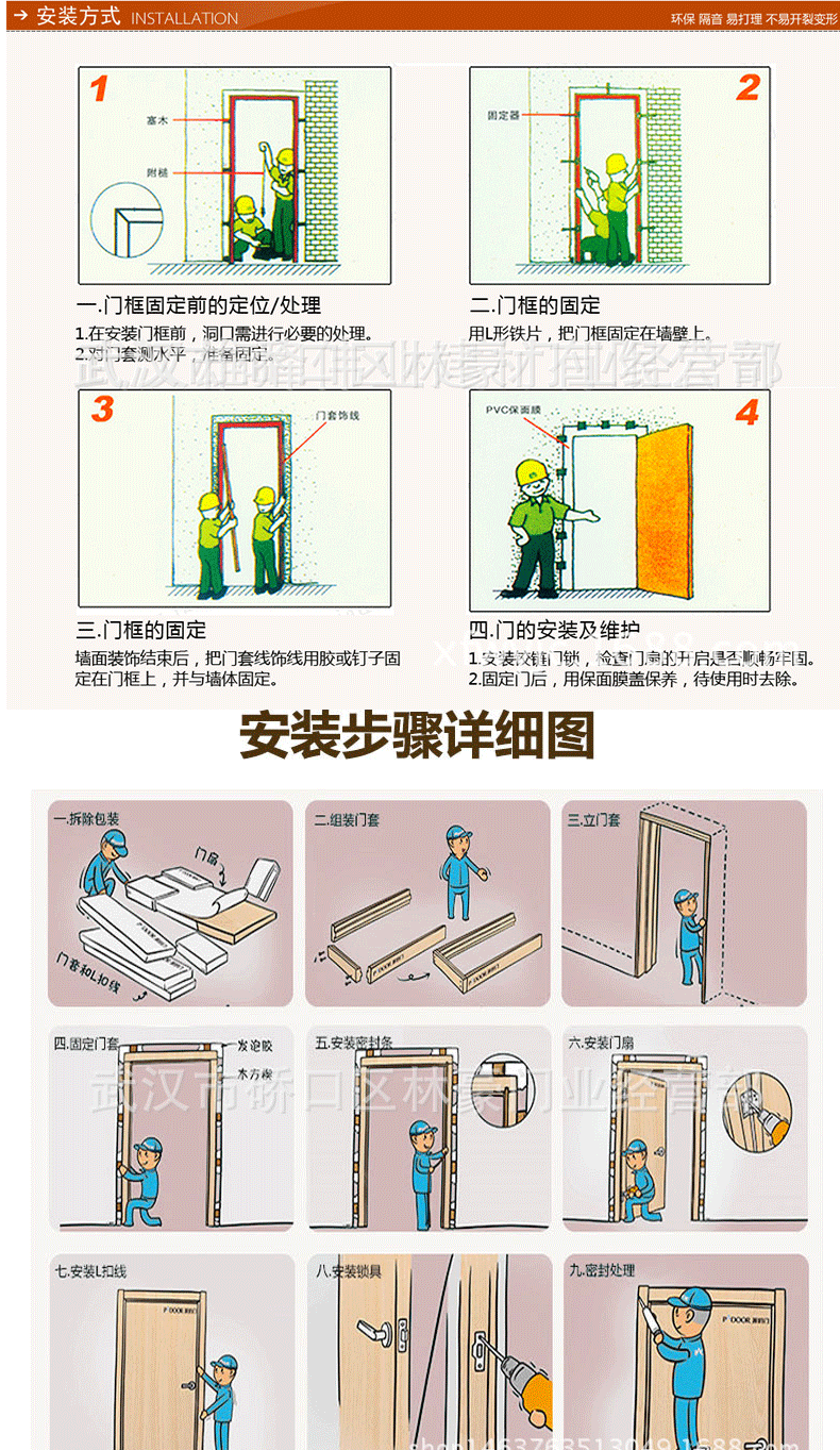 实木复合烤漆门房间门酒店门套装门工厂直接定制