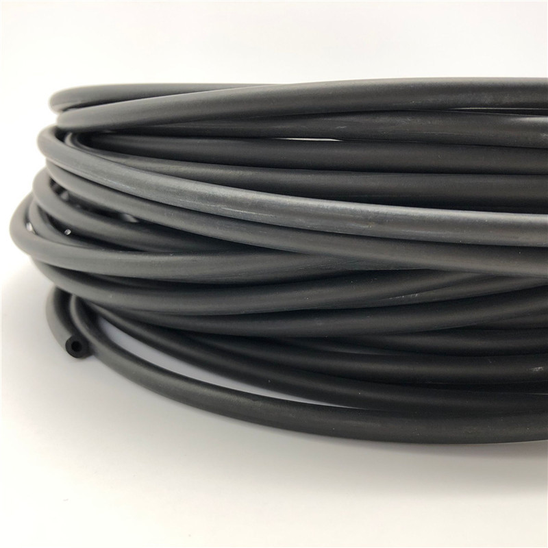 fkm氟橡胶圆条 fpm氟胶实心密封条 黑色耐高温耐腐蚀耐磨圆条8mm