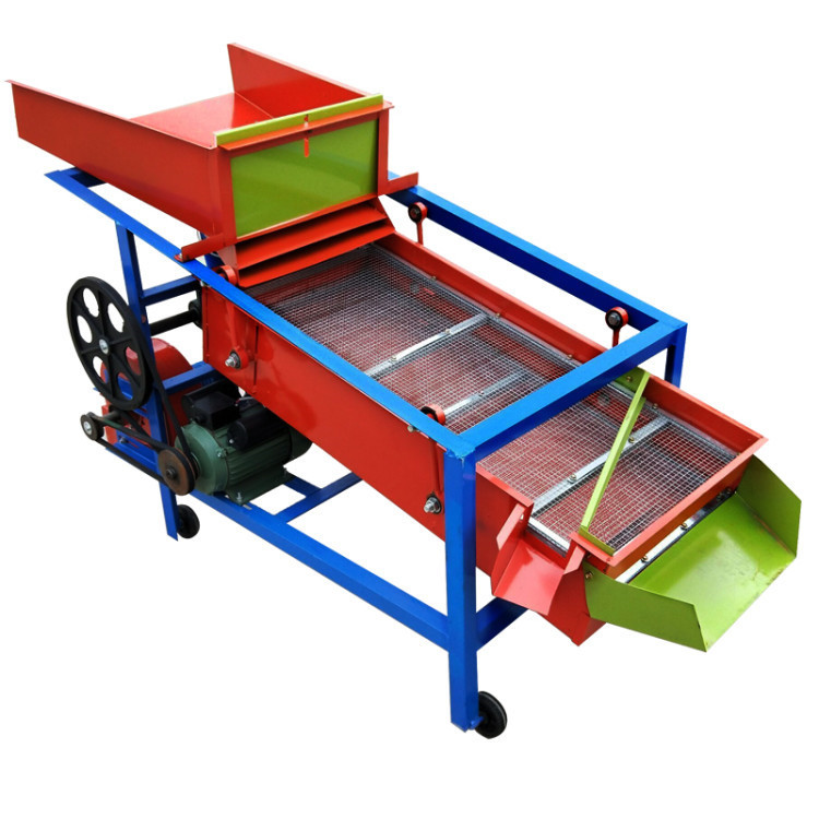 贵州五谷杂粮筛选机 玉米大豆除尘机 分层清选好用的粮食筛选机