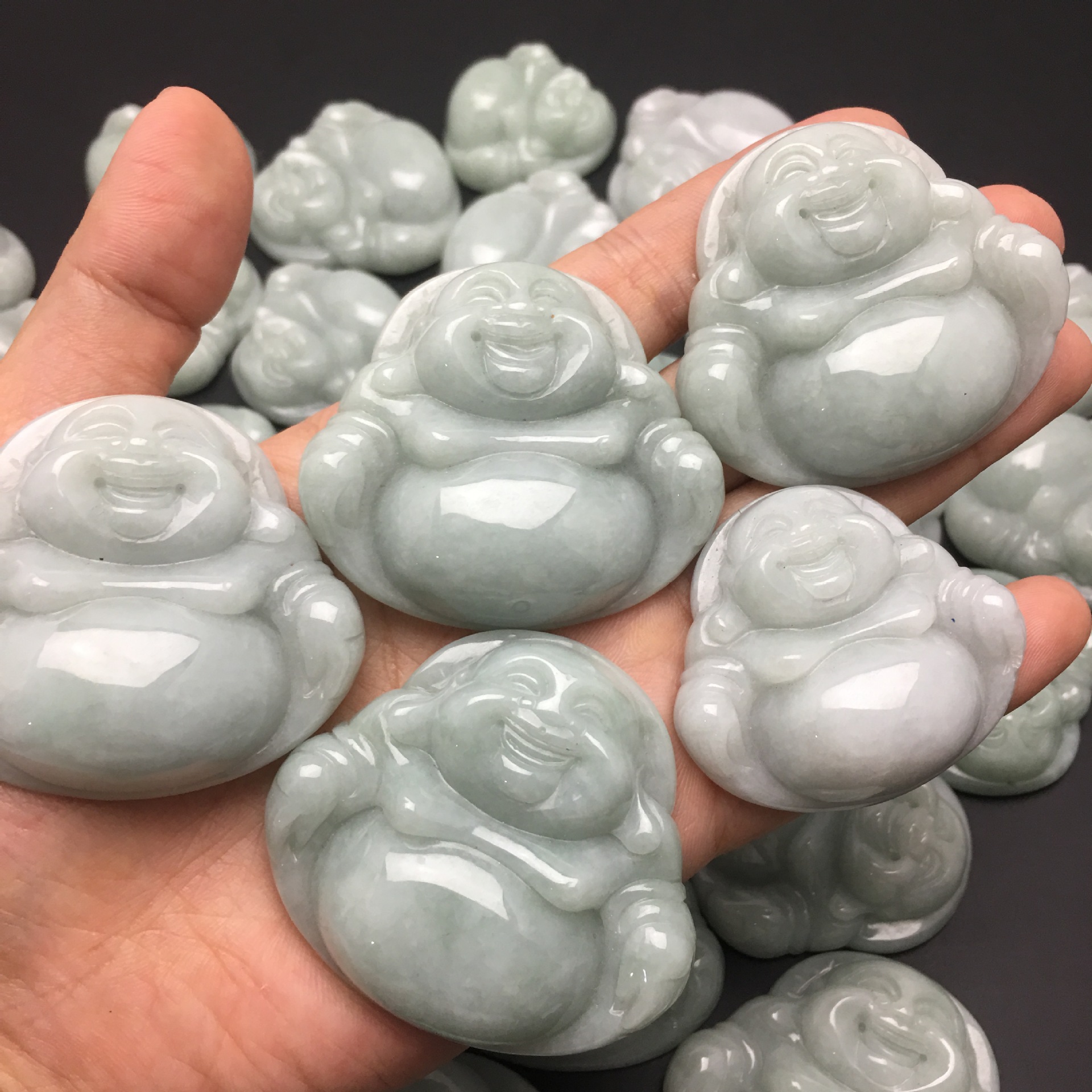 缅甸玉器翡翠a货玉佛公吊坠厂家批发佛像玉石吊坠货源翡翠