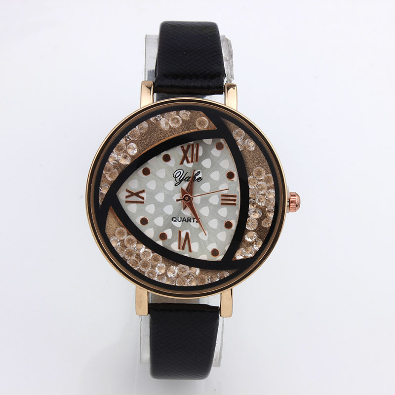 女士滚珠手表速卖通外贸爆款pu时装气质时尚简约手表腕表工厂批发