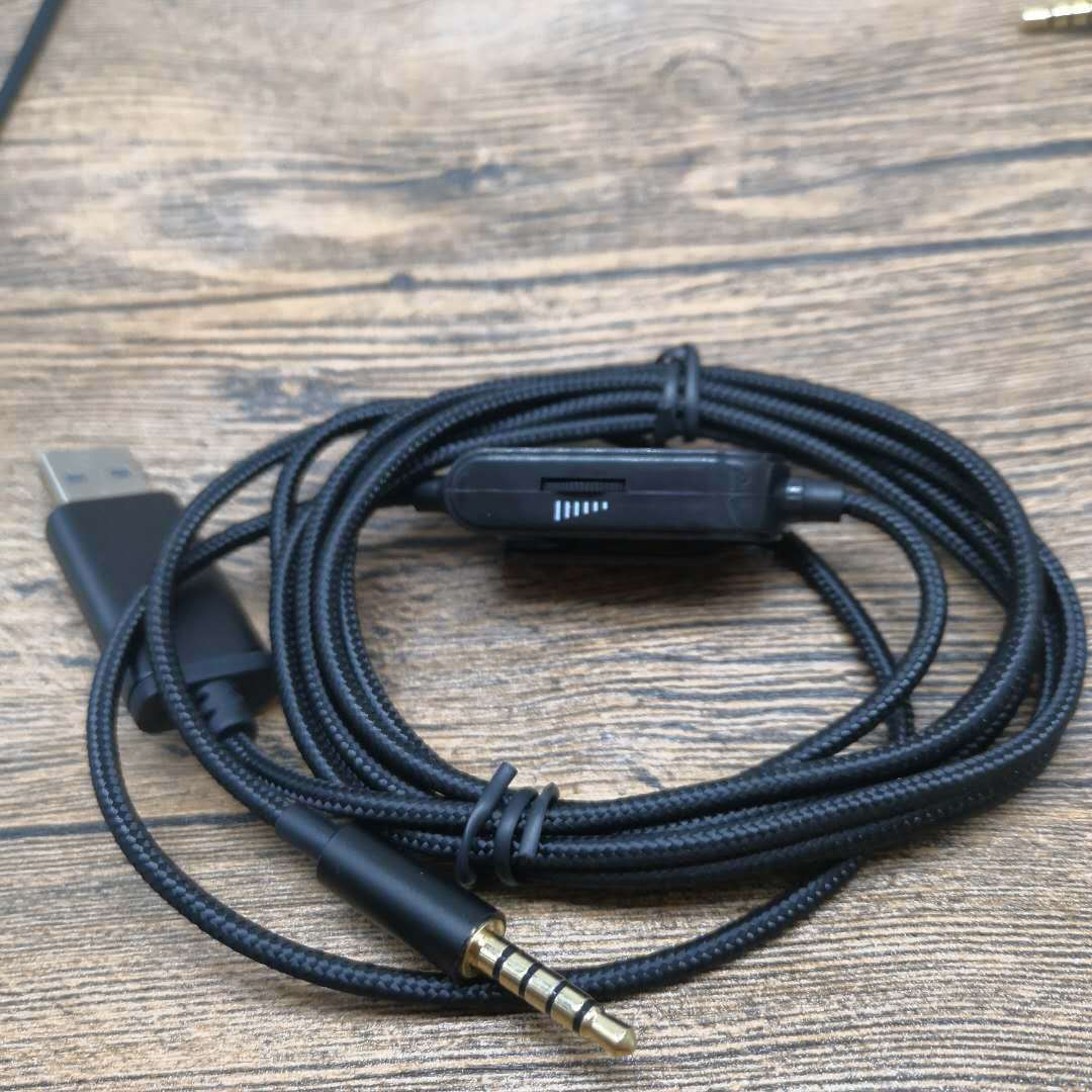 厂家直供适用于模拟71声卡usb罗技astroa10a40游戏耳机音频线