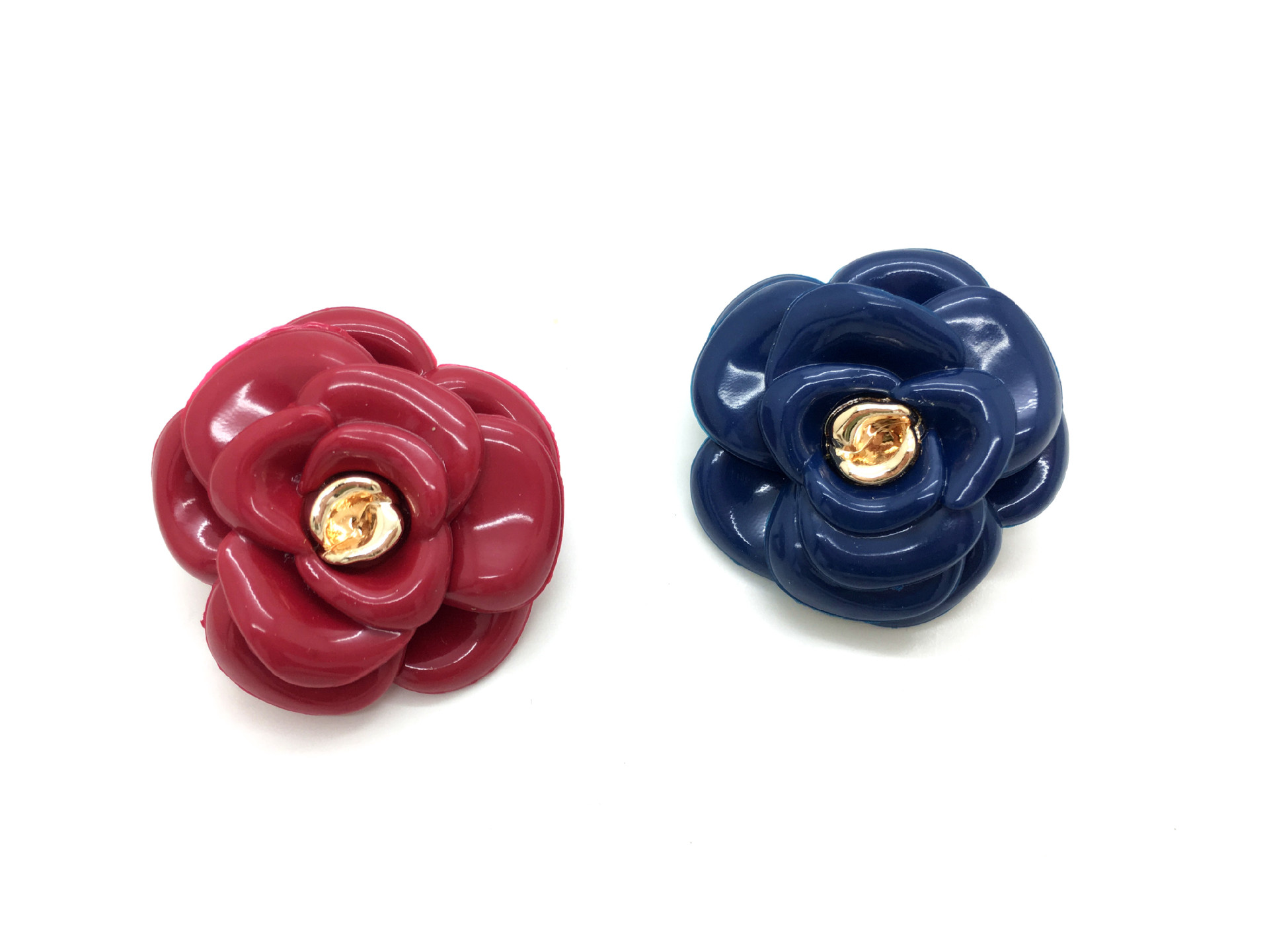 【金咏兴】新款时尚精致单鞋女鞋鞋花三层玫瑰花鞋饰配件