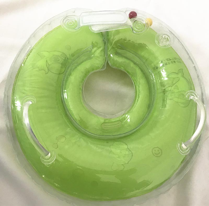 婴幼儿免充气安全脖圈宝宝游泳圈家用游泳馆专用颈圈厂家直销