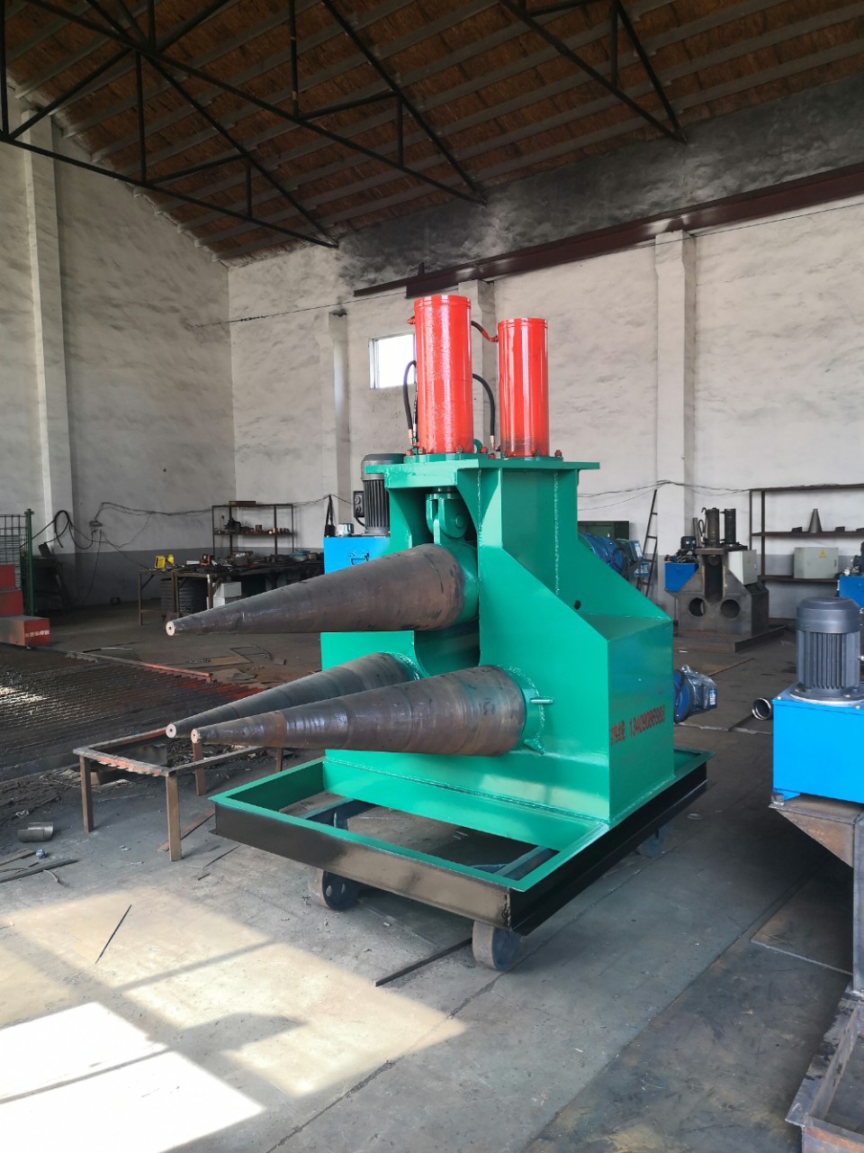 锥形卷板机121200锥体卷板机卷锥机厂家定做130毫米锥形卷板机