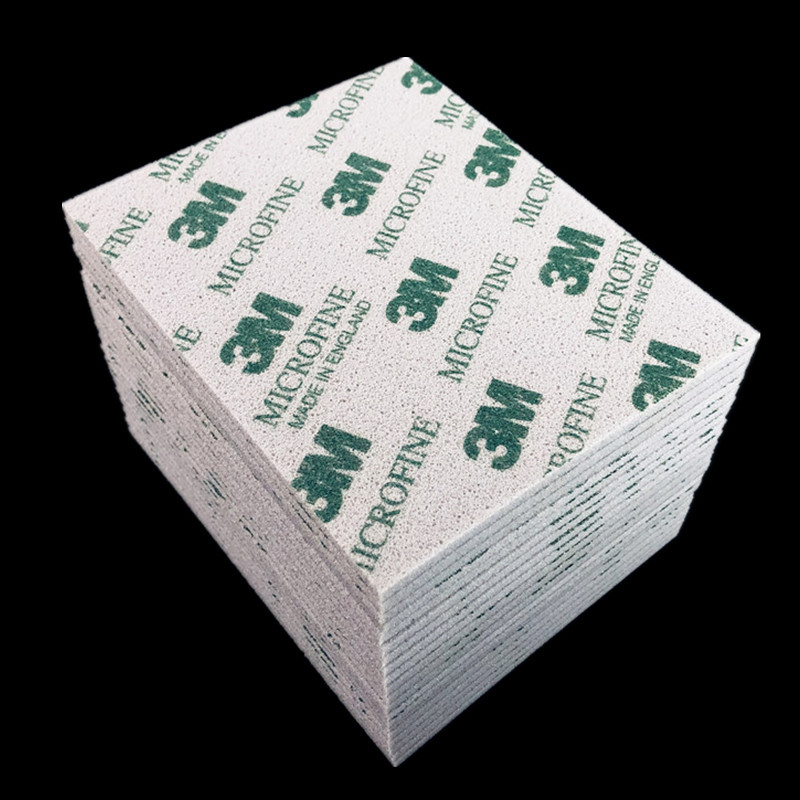 softback sanding sponge 3m海绵砂纸microfine绿片114mmx139mm