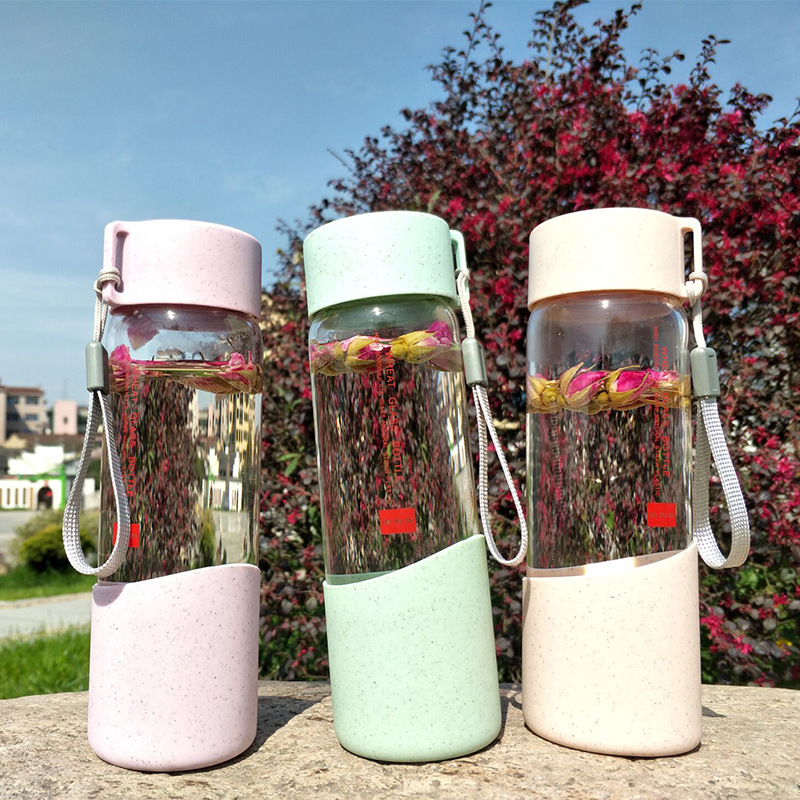 2021新款麦香单层玻璃杯耐热高硼硅随手玻璃杯10元促销实用礼品杯