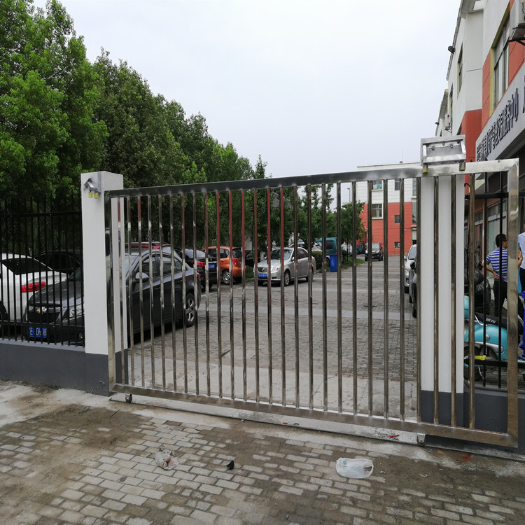 移门 不锈钢电动平移门 工厂大门电动平移门工厂 门口大铁门