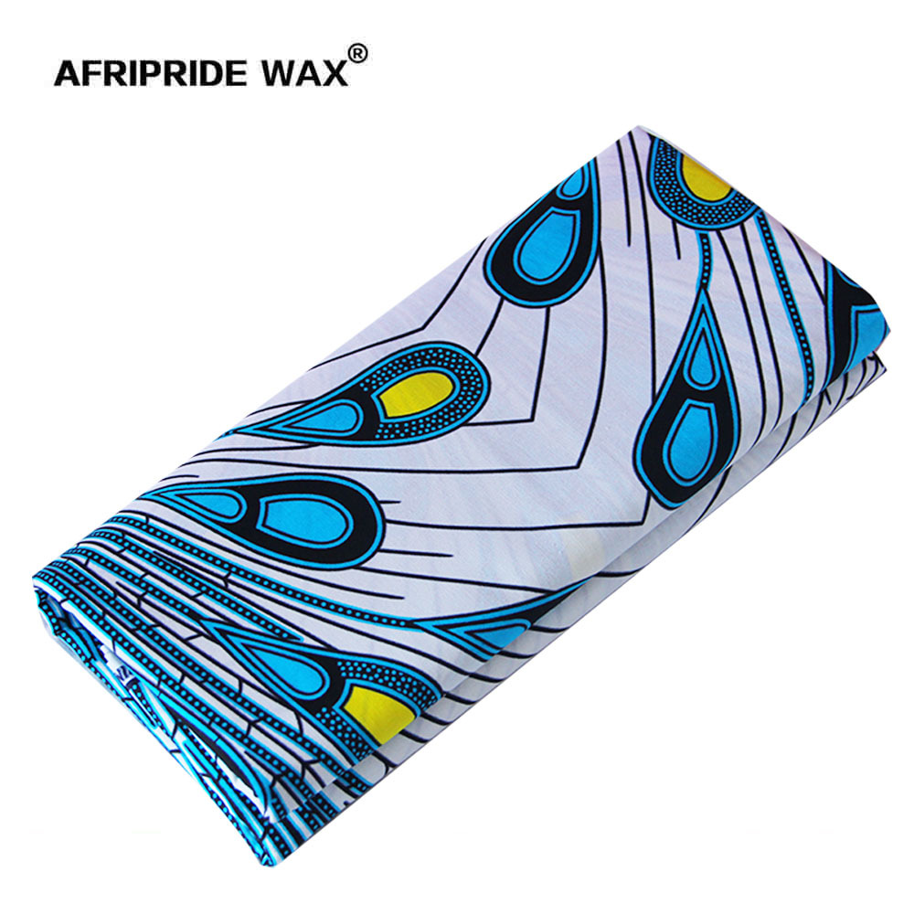 Foreign Trade African Traditional Ethnic Clothing Cotton Batik Duplex Printing Dutch Fabric Afripride Wax