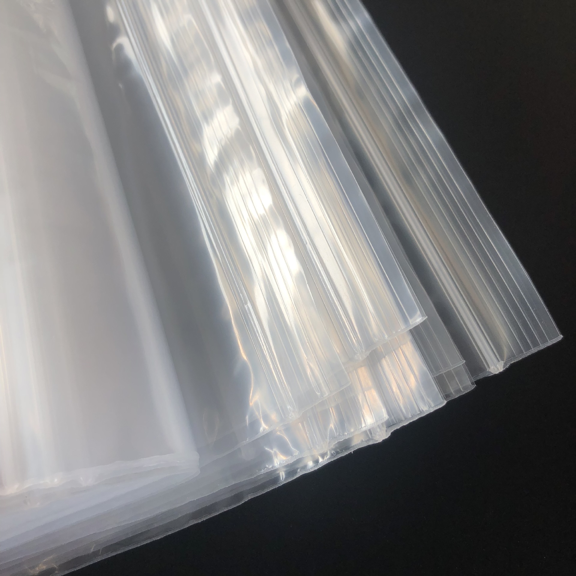 现货pe自封袋 透明食品密封袋 大号服装包装袋 骨袋白边pe