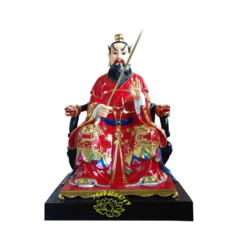 树脂张天师神像价格 张道陵雕塑道教摆件 张祖师爷佛像厂家