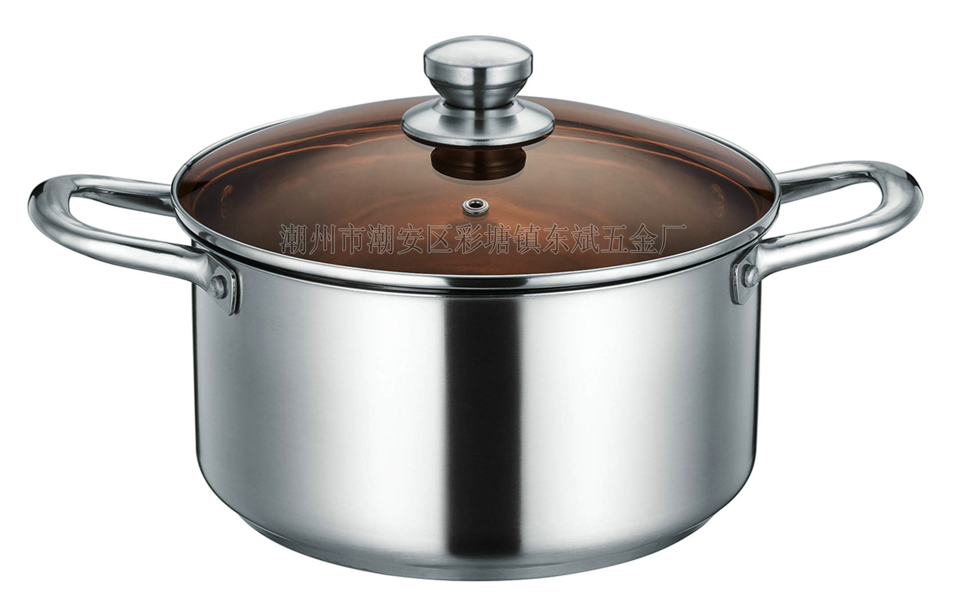 加厚不锈钢锅 韩式复合钢汤锅 电磁炉通用 礼品赠品套锅