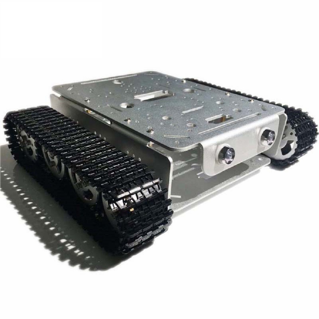 caesar金属坦克td200双层履带式小车底盘智能遥控机器人diy