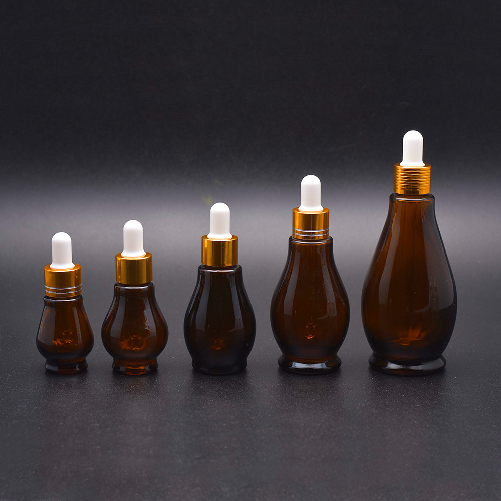 10ml滴管瓶20ml玻璃瓶30ml精油瓶50ml试剂瓶100ml玻璃瓶精华瓶