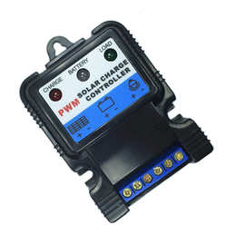 6v12v铅酸电池太阳能灯控制器光时控控制器5a太阳能杀虫灯控制器