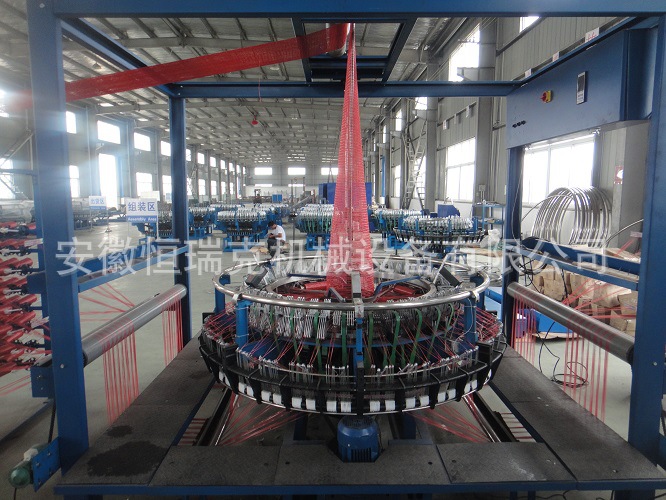 厂家直销网袋生产机器设备网眼机网袋编织机自动变频网眼袋圆织机