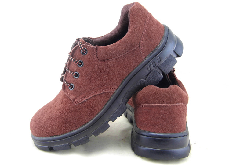 厂家大量供应翻毛牛皮劳保鞋 防砸 防刺穿 耐磨 耐油 耐酸碱 绝缘