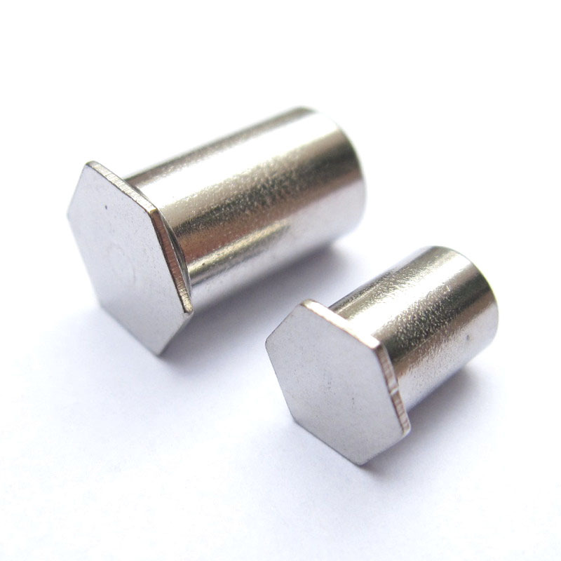 sus304不锈钢 盲孔压铆螺母柱 压板螺柱bsos-m4*0.7 底孔7.