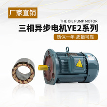 厂家供应上海步宇YE2电动机高效三相异步电动机立式铜芯线圈
