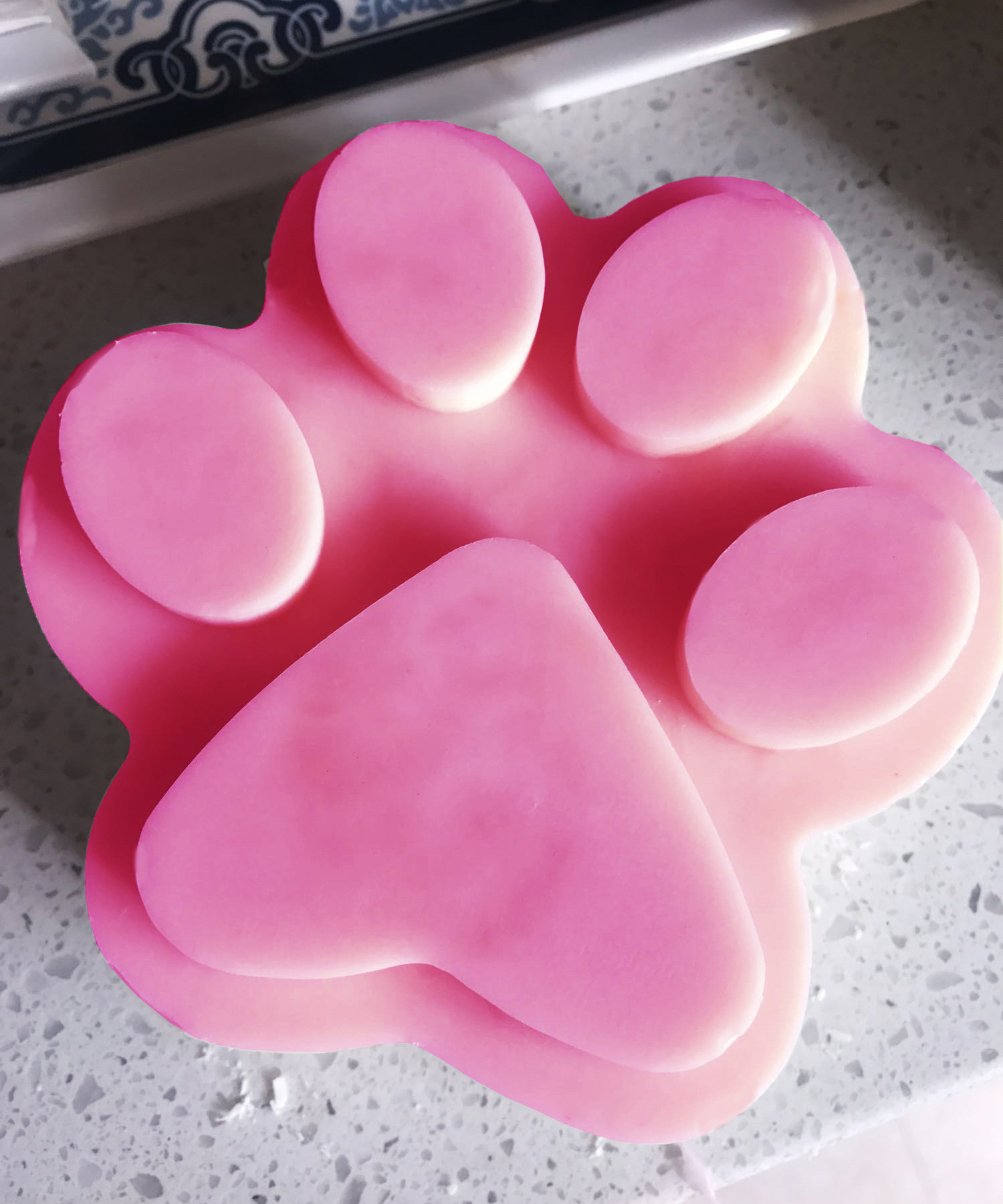 3d立体大猫爪diy手工模具石膏模蛋糕装饰模硅胶模具c1080