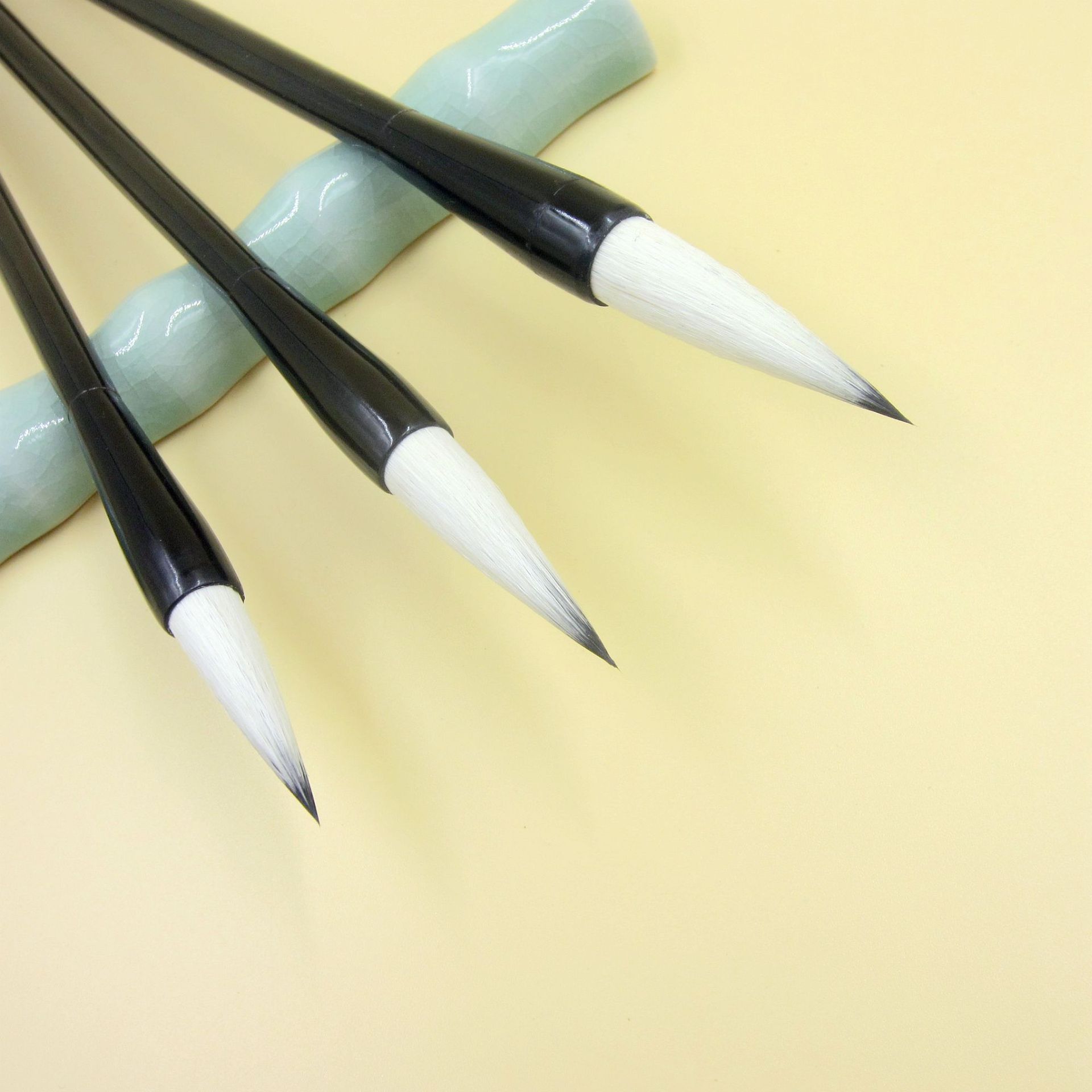 七紫三羊毛笔厂家直销兼毫狼毫羊紫毫大中小书写书画