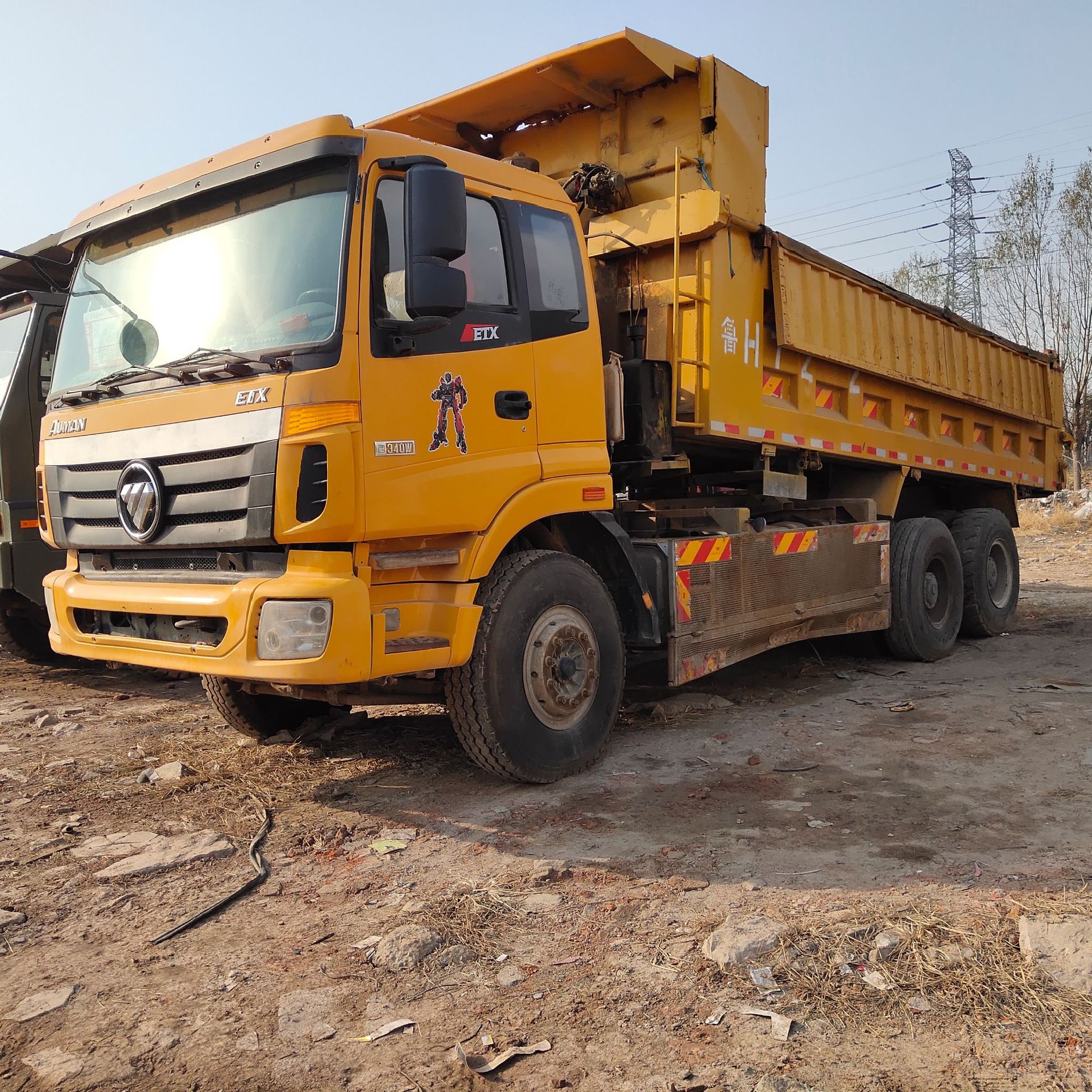 佳木斯 二手工程车自卸车 豪沃国四前四后八后八轮自卸车货车