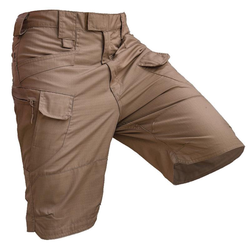 Best-Selling Ix7 City Tactic Shorts Outdoor Work Clothes Shorts Men's Tactical Pants Checked Cloth Fabric Self-Produced and Self-Sold