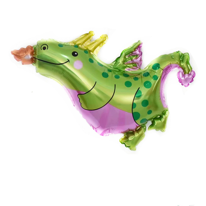 New Mini Tyrannosaurus Rex Aluminum Balloon Party Children's Birthday Party Balloon Wholesale