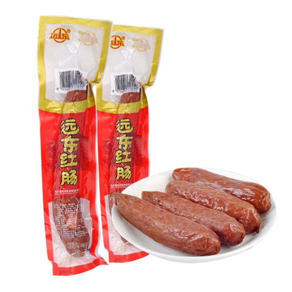 红肠熟食真空包装袋耐高温蒸煮食品袋东北哈红肠包装袋厂家