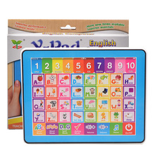 儿童益智英文早教玩具触摸字母数字教学多功能学习机认知点读平板