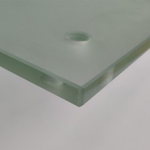 厂家直销 磨砂面钢化玻璃 超白钢化玻璃 可来样定制各种类型产品