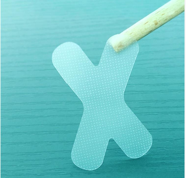 x型止鼾贴夜间防张口闭嘴贴防说梦话流口水呼吸贴成人儿童阻鼾贴