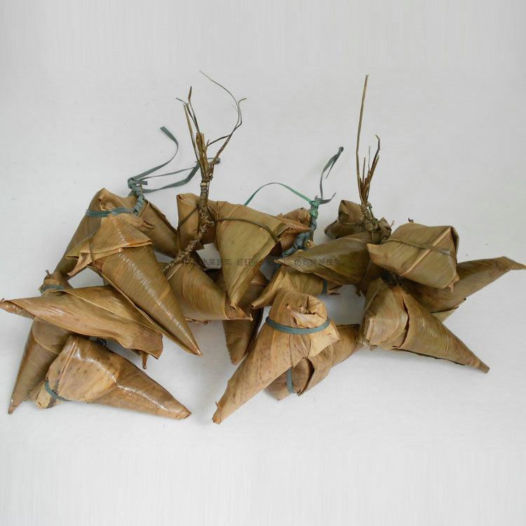 仿真粽子挂件模型 假水果蔬菜食品道具 粽子背景摄影 端午节饰品