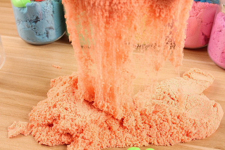 手机支架瓶太空棉花沙棉花拉力棉花沙魔力太空彩沙