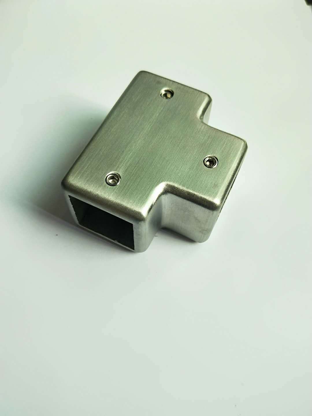 卫生间隔断配件 不锈钢方管连接件 洗手间五金 新款热销