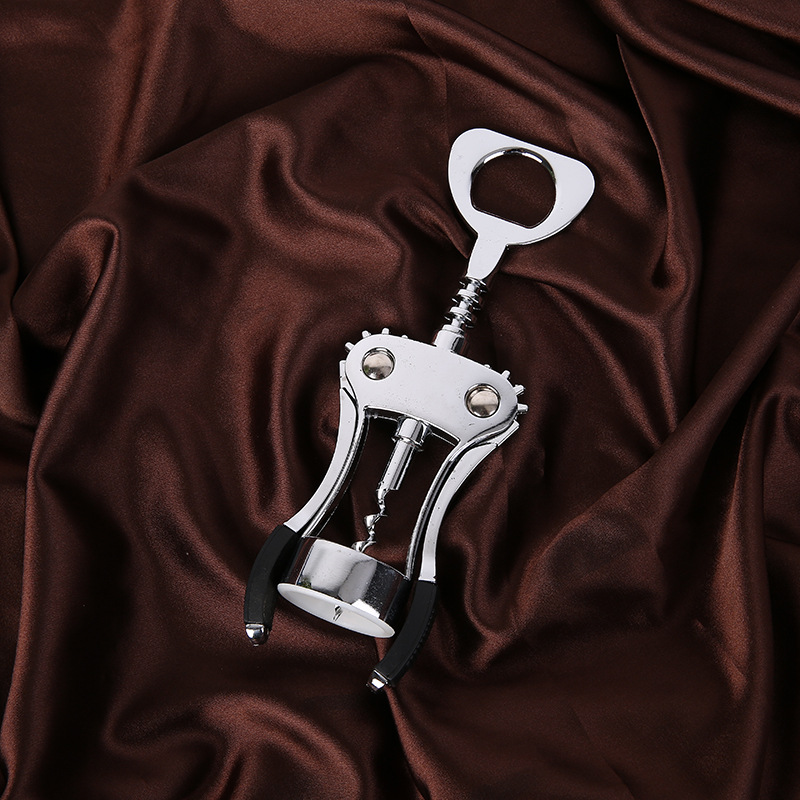 欧式锌合金红酒开瓶器多功能简易翼形蝴形开酒器厂家直销