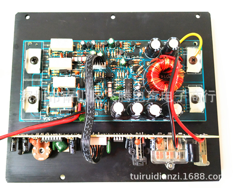 汽车功放低音炮功放主板12v大功率外露式车载音响炮芯功放板