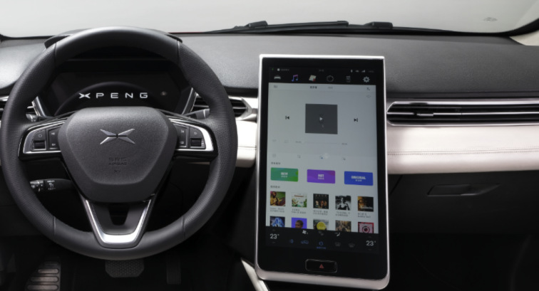 小鹏g3的中控屏算是最大的吧