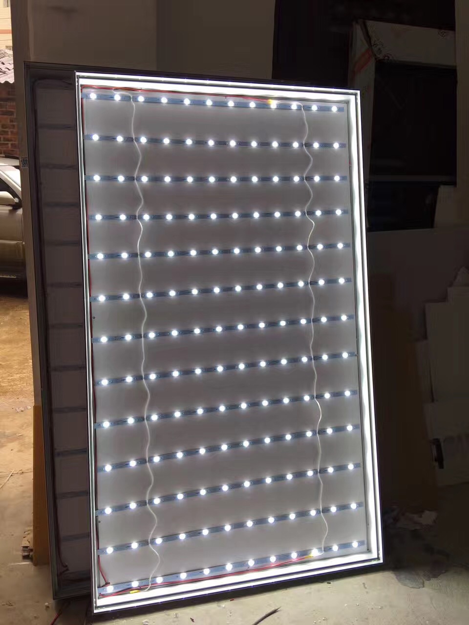 工程款拉布软膜灯箱led3030硬灯条 180度发光慢反射防水灯条 高亮