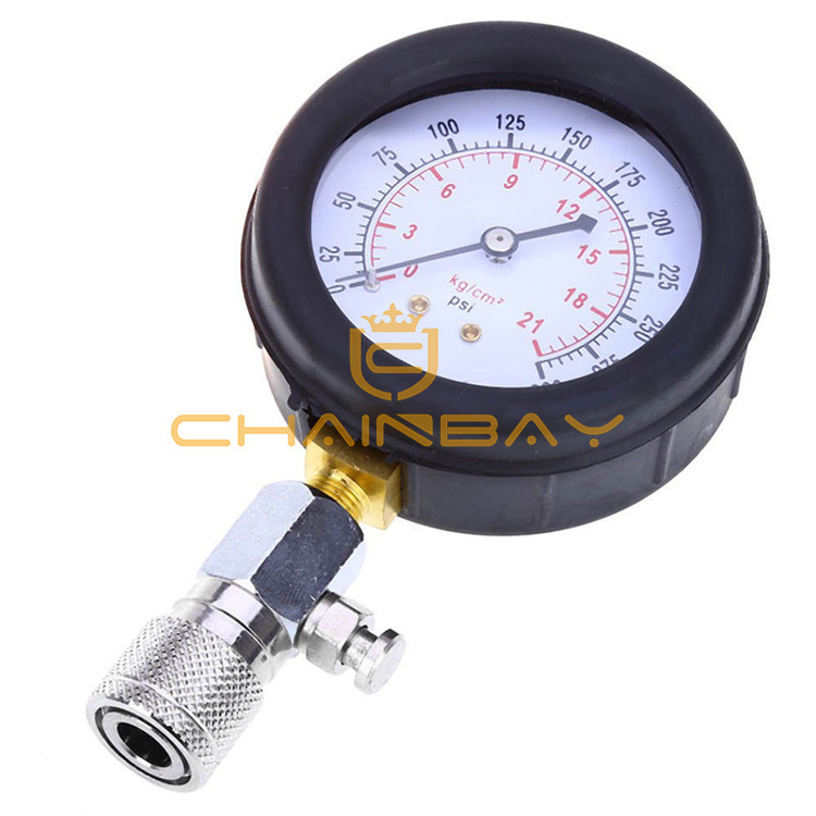 多功能气缸压力表 汽机两用气缸压表 气缸检测压力表 汽缸检测仪