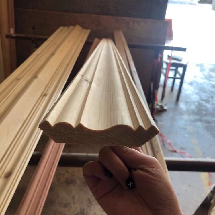 房屋装饰实木线条批发 厂家直供制作阴角线 源头厂货多款可选木线